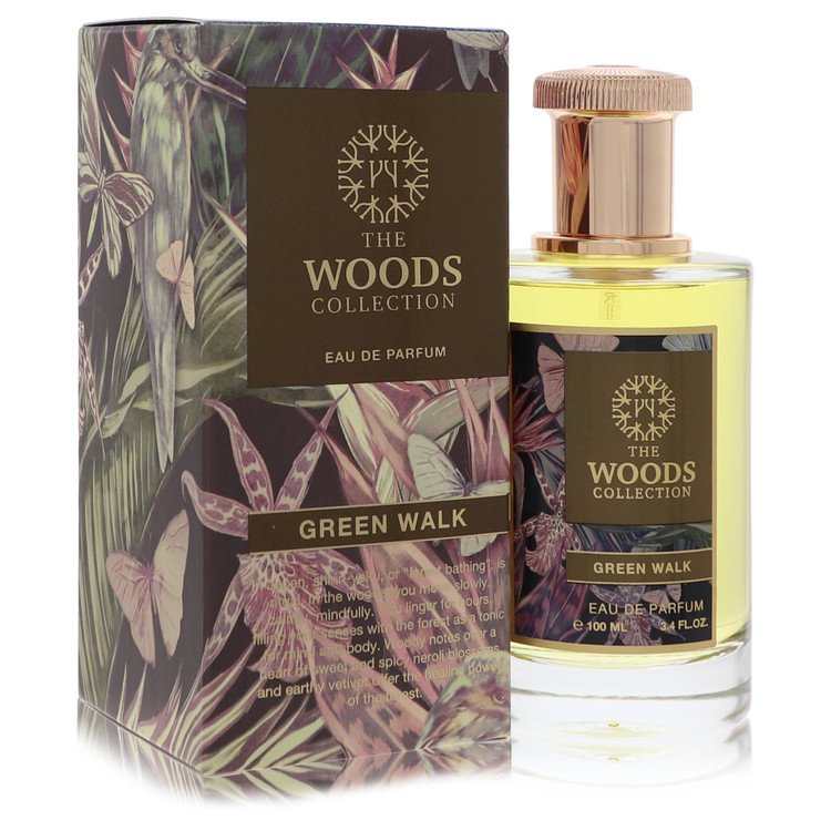 The Woods Collection Green Walk by The Woods Collection Eau De Parfum Spray (Unisex) 3.4 oz The Woods Collection Green Walk by The Woods Collection Eau De Parfum Spray (Unisex) 3.4 oz